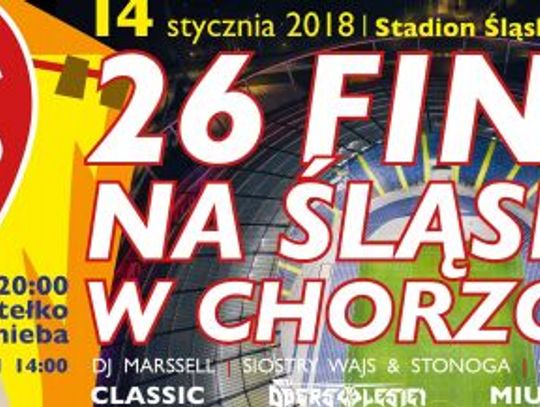 Finał WOŚP na Stadionie Śląskim [PROGRAM]