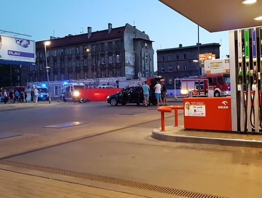 Groźny wypadek na ul. Katowickiej