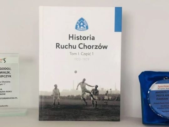 "Historia Ruchu Chorzów" wybrana Sportową Ksiażką Roku!