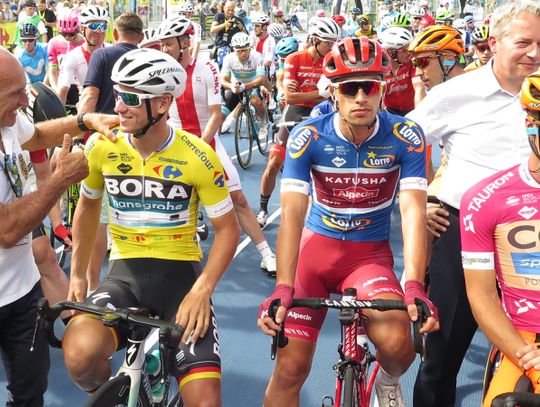 Historyczny start kolarzy ze Śląskiego [ZDJĘCIA]