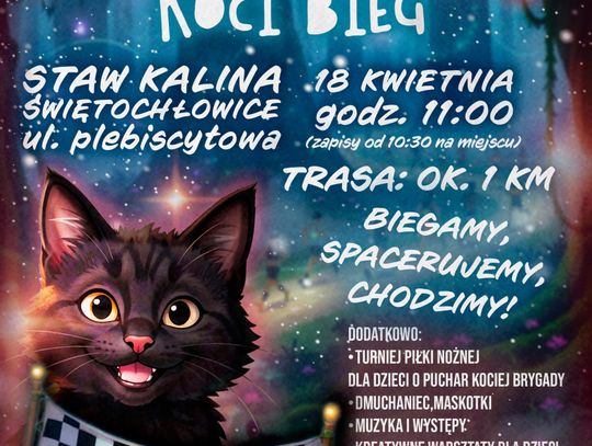 II Wiosenny Koci Bieg w Świętochłowicach. To ruch, radość i pomoc w jednym!