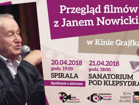 Jan Nowicki zawita do Grajfki