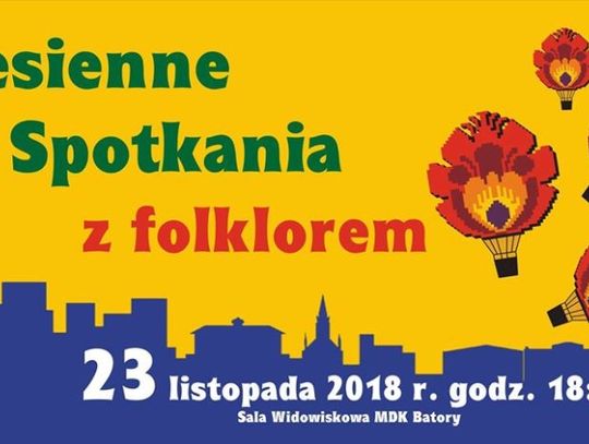 Jesienne spotkania z folklorem