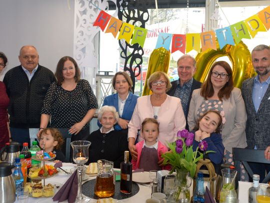 Jubileusz setnych urodzin w Chorzowie. "Zgoda w rodzinie jest najważniejsza"