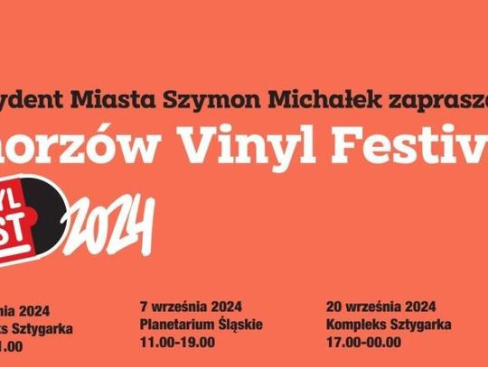 Już po raz siódmy w Chorzowie odbędzie się Vinyl Festival! [PROGRAM]