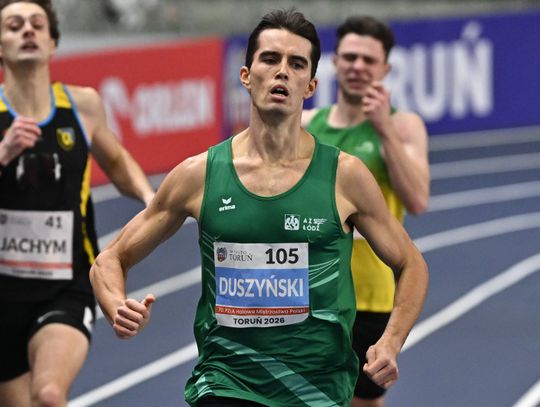 Kajetan Duszyński halowym mistrzem Polski! Solidny występ Zaczyka w finale