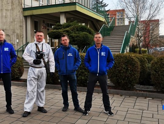 Kibice zdezynfekowali przedszkole