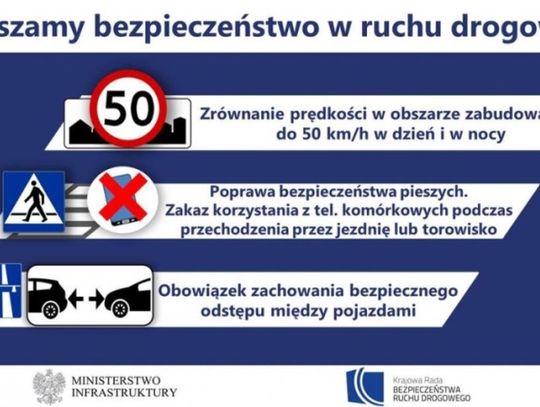 Kierowco - pamiętaj o nowych zmianach w przepisach