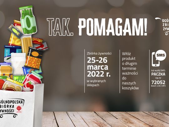 Kolejna edycja akcji "Tak Pomagam"