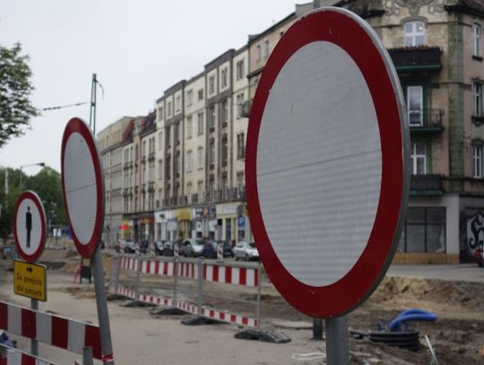 Kolejny etap przebudowy torowiska w ciągu ul. 3 Maja