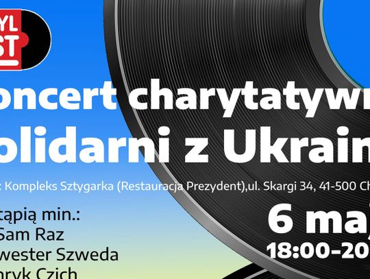 Koncert charytatywny Solidarni z Ukrainą
