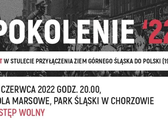 Koncert Pokolenie'22 już w ten weekend!