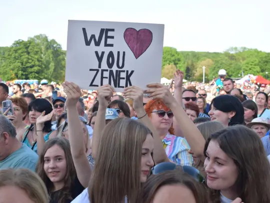 Koncert Zenka Martyniuka w Parku Śląskim