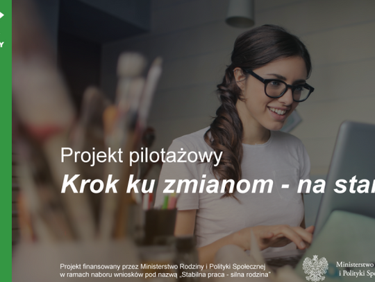 Krok Ku Zmianom - Na Start, pilotażowy program dla osób bezrobotnych do 30-tego r.ż.