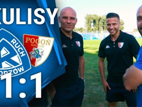 Kulisy meczu z Pogonią