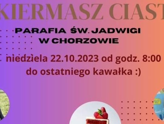 Kup ciasto i wspomóż chorzowskie dzieci!