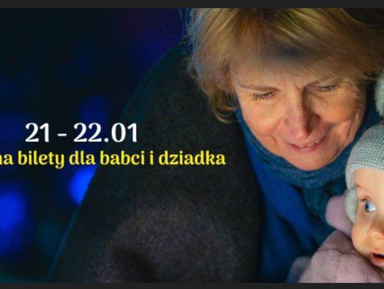 Lumina Park w Świętochłowicach zaprasza na Dzień Babci i Dziadka z 50% rabatem