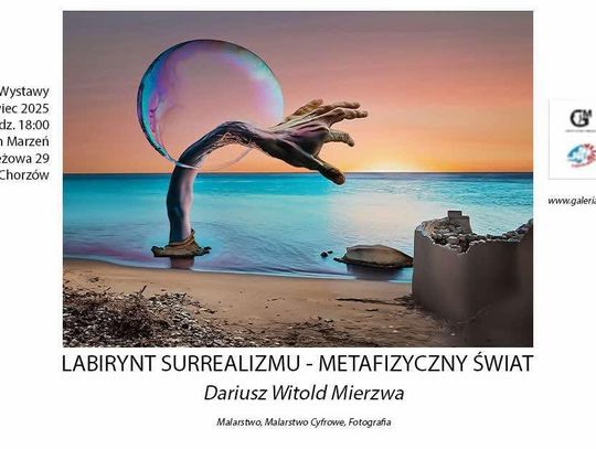 Magia surrealizmu w sercu Chorzowa – wystawa Dariusza Witolda Mierzwy w Galerii Spełnionych Marzeń