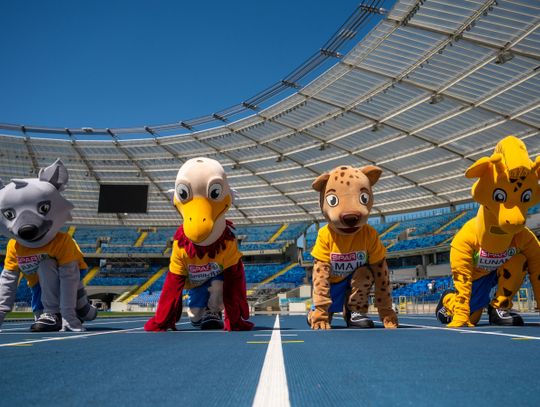 Maskotki promują mistrzostwa  
