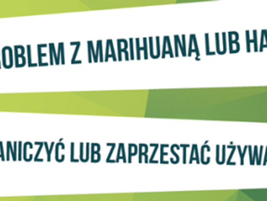 Masz problem z marihuaną lub haszyszem?