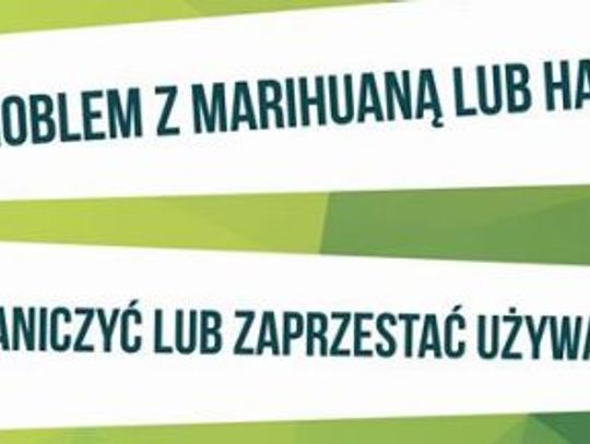 Masz problem z marihuaną lub haszyszem?