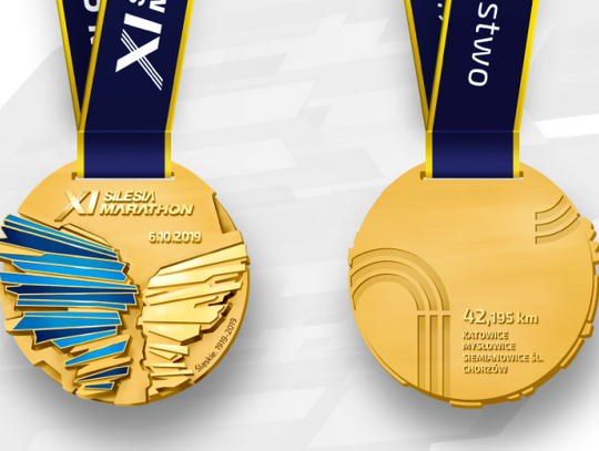 Medale XI Silesia Maraton