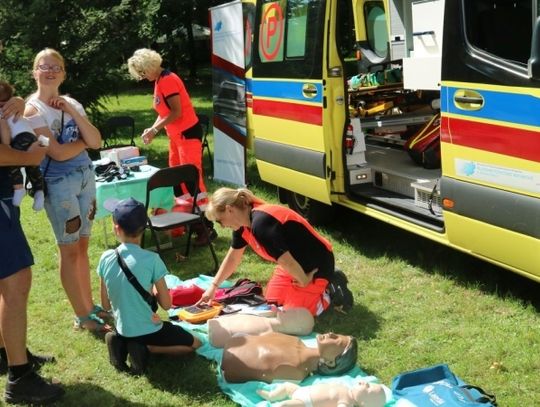 Miasteczko Zdrowia na pikniku militarnym