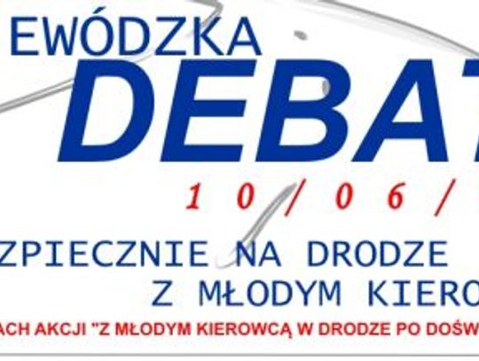 Młody kierowca na drodze