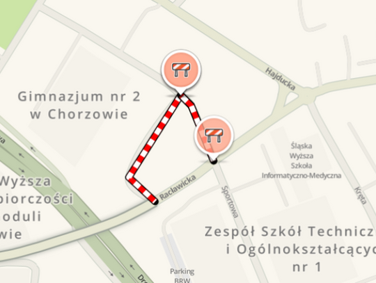 Modernizacje na ul. Sportowej