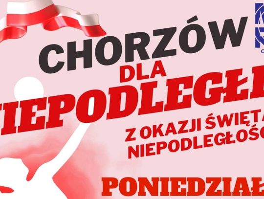 MORiS zorganizuje turniej siatkarski pod hasłem: „Chorzów dla Niepodległej”