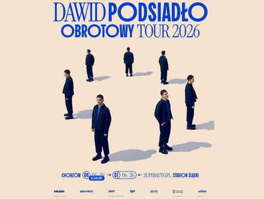 Nie jeden a dwa koncerty Dawida Podsiadły na Stadionie Śląskim. Sprzedaż biletów rusza już w piątek!
