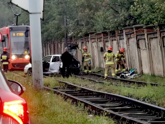 Niebezpieczny wypadek na ul. Katowickiej