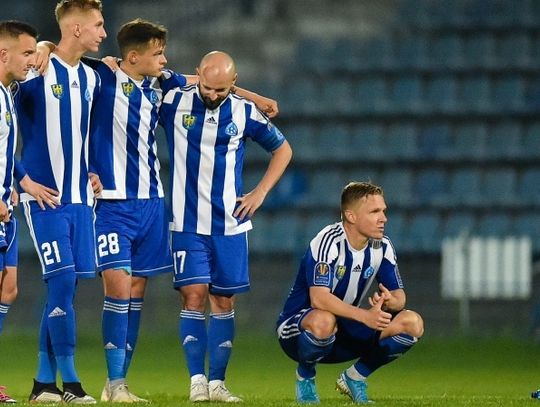 "Niebiescy" żegnają się z Pucharem Polski