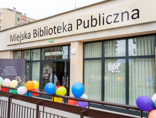 Nowa era dla Filii nr 9 Miejskiej Biblioteki Publicznej w Chorzowie