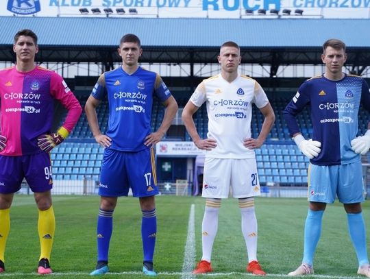 Nowe koszuli meczowe Ruchu
