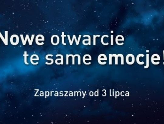 Nowe otwarcie – te same emocje!