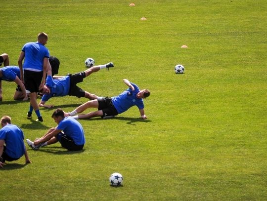 Nowe twarze na treningu