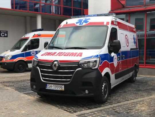 Nowy ambulans w ZSM