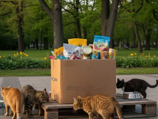 Odbierz darmową karmę dla kotów wolnożyjących w Świętochłowicach Odbierz darmową karmę dla kotów wolnożyjących w Świętochłowicach
