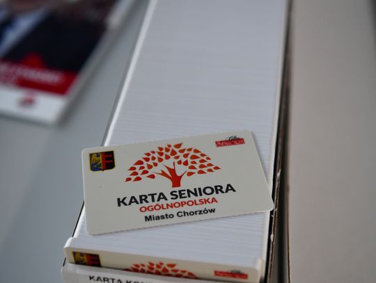Ogólnopolska Karta Seniora już na terenie Chorzowa! Seniorzy zyskają rabaty w całym kraju