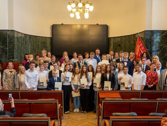 Olimpijczycy i prymusi docenieni!