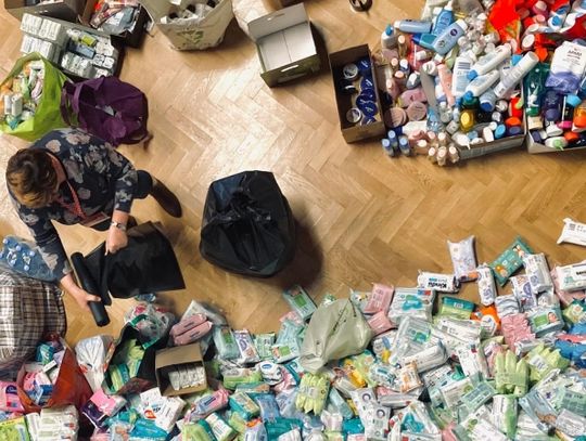 Ostatni dzień działalności chorzowskiego punktu zaopatrzeniowego dla uchodźców. Teraz Ukraińcy muszą szukać pomocy gdzie indziej