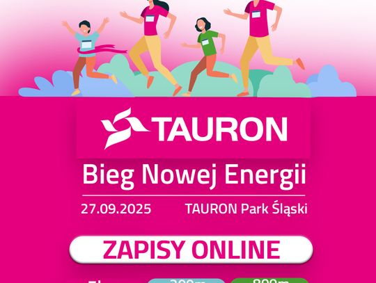 Ostatni moment, by zapisać się na TAURON Bieg Nowej Energii w TAURON Parku Śląskim!