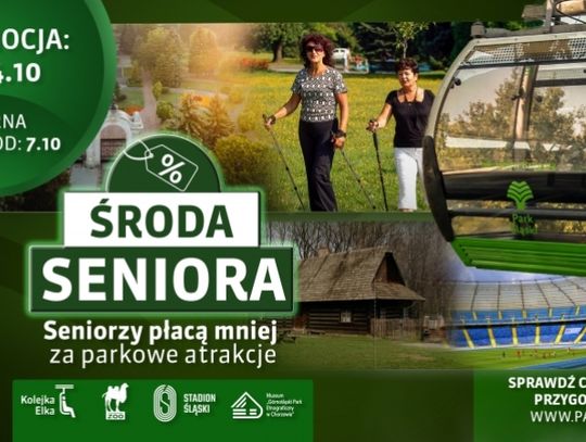 Październik dla seniorów w Parku Śląskim