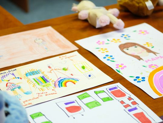 Pobyt w szpitalu skonsultowali z najmłodszymi