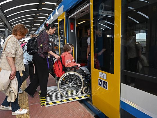 Pociąg Bez Barier Kolei Śląskich znów w trasie