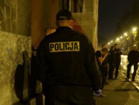 Policja na „Cwajce”