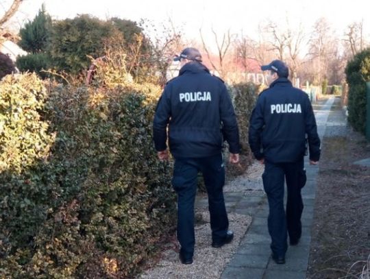 Policja reaguje na włamania na ogródki działkowe