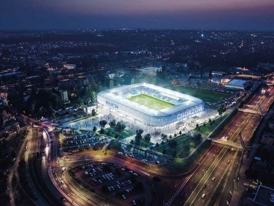 Poprawki do projektu nowego stadionu Ruchu już gotowe