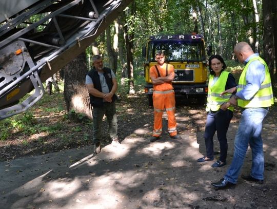 Postęp prac w Parku Śląskim